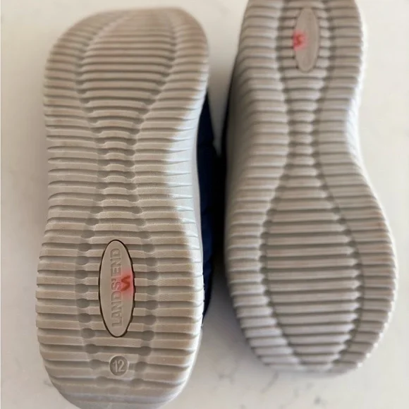 Lands' End Navy Slip-On Shoes - Picture 6 of 8